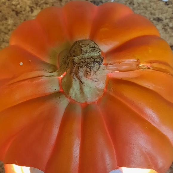 RARE Vintage Light Up Laughing Pumpkin Halloween Decoration 1995 Trendmasters - Picture 5 of 6